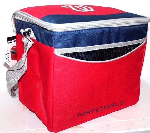 2019 WORLD SERIES CHAMP WASHINGTON NATIONALS 24 CAN COOLER BAG BASEBALL TEAM Cover