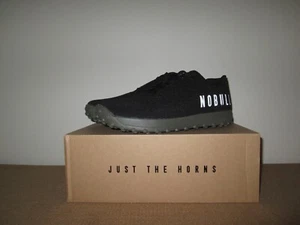 Men's NOBULL Black SF Turf Trainer Low Lace-Up Shoes Size 11.5 *New w/ Box - Picture 1 of 10