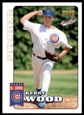 2006 Upper Deck First Pitch Kerry Wood Chicago Cubs #35 - Image 1 of 2