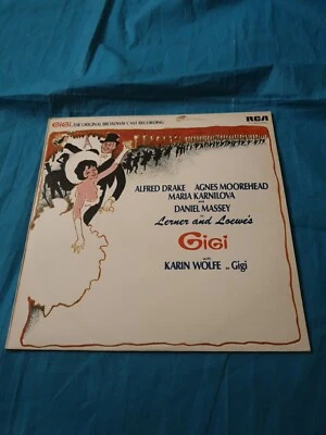 Gigi THe Original Broadway Cas (LP) Agnes Moorehead 12" - Image 1 of 4