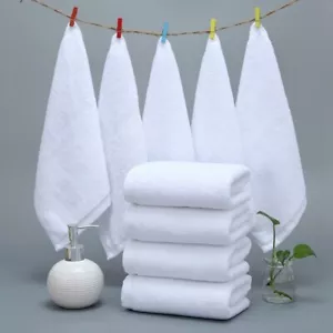 "Oferta Oferta"" Paquete de 2 toallas de baño de mano 100 % algodón egipcio 600GSM súper suaves - Imagen 1 de 5