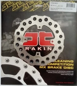 JT Brakes Self Cleaning REAR Wavy Brake Disc Fits YAMAHA YZ80 (1993 to 2001) - Picture 1 of 1