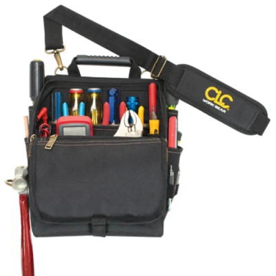CLC 1509 Large 21 Pocket Professional Electrician's Zippered Tool Belt Pouch - Image 1 of 2