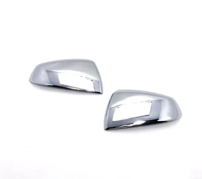 Chrome Side Door Mirror Covers For Cadillac SRX 2010-2016 - Image 1 of 2