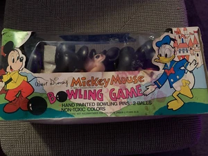 Juego de Bolos Walt Disney Mickey Mouse en Caja Original (RARO/De Colección) KMart - Imagen 1 de 4