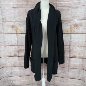 Knomadik schwarze Strickjacke Pullover mit Schalkragen Gr. XS - Bild 1 von 12