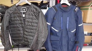 Giacca uomo moto turismo Revit Vertical blu goretex 4 stagioni sfoderabile - Foto 1 di 7