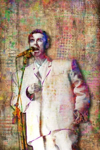 David Byrne Poster, Talking Heads David Byrne Gift, David Byrne Free Shipping US - Picture 1 of 5
