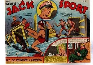 ARTIMA. Une aventure de...JACK SPORT 3. Le repaire de corail  BOB DAN. 1948/49 - Picture 1 of 1