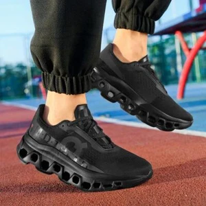 Men Sports Shoes Luxury Casual Sneakers Mesh Running Summer Lightweight Fashion - Picture 1 of 32