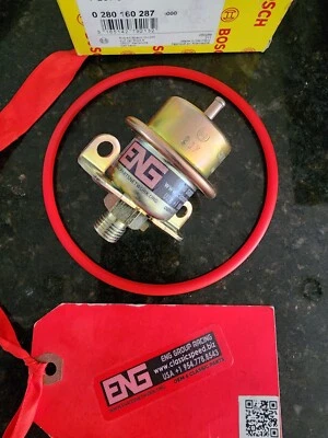博世 0280160287 = 保时捷 944 968 全新原始设备制造商 FPR 燃油压力调节器 2.5-3PSI — 第 1/4 张图片