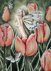 Jessica Galbreth *Arrival of Spring* Fairy Mini Art Print Card (5x7)