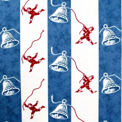 Moda Libertyville Let Freedom Ring Bell Stripe Terry Clothier Thompson BTHY Half - Image 1 of 4