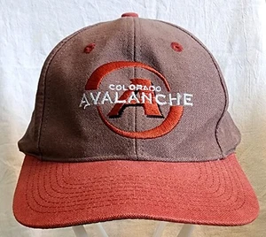 Sombrero Gorra Vintage Marca Twins NHL Colorado Avalancha - Logotipo Raro - Talla Única - Usado en Excelente Condición - Imagen 1 de 11
