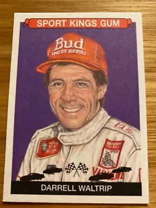 Lotto 2 carte Sport Kings Volume 2020: Darrell Waltrip (carta base e retro vuota SSP) - Foto 1 di 4