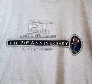 ET 20th Anniversary Vintage T-Shirt 2002 XL Universal Studios. SEHR SELTENES T-SHIRT! - Bild 1 von 5
