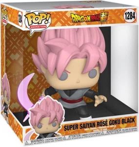 FUNKO POP DRAGON BALL SUPER BLACK GOKU SUPER SAIYAN ROSE DELUXE 25CM - Imagen 1 de 2