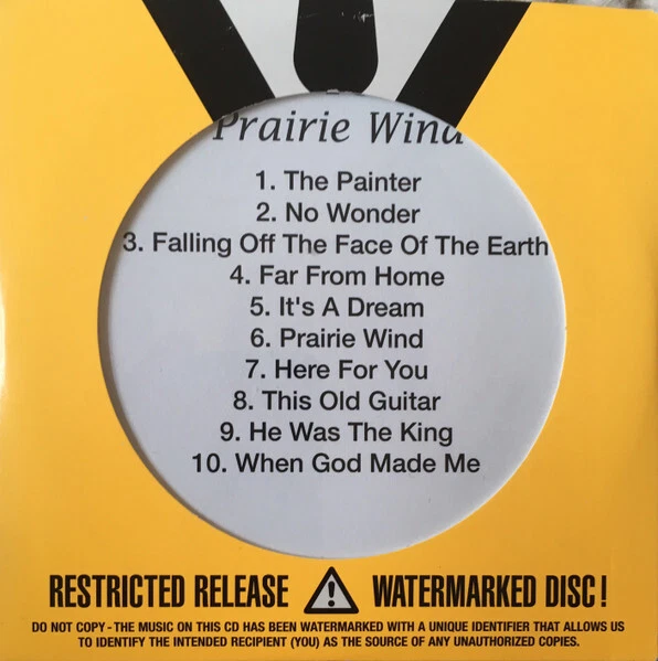 CDr, Album, Promo Neil Young - Prairie Wind - Bild 1 von 1