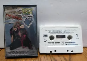 Twisted Sister - Stay Hungry - Music Tape CASSETTE - 1984 - Picture 1 of 5