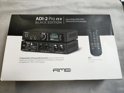 RME ADI-2 Pro FSR BLK edition Converter - Image 1 of 4