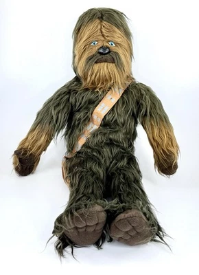 Star Wars Chewbacca 22” Peluche Peluche Wookiee Peludo Disney con Bolso Cartera Foto 1 de 4