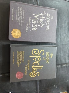 The Secrets Of High Magic + The Book Of Spells Vintage Edition - Picture 1 of 7