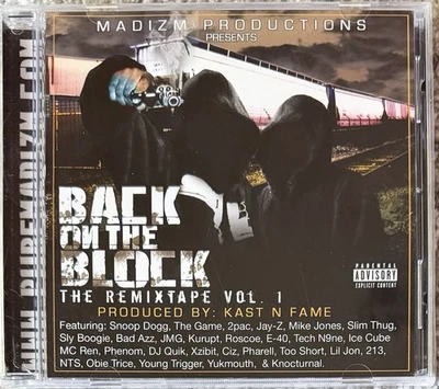 KAST N FAME - BACK ON THE BLOCK REMIXTAPE VOL 1 - Rare Sealed 2005 Remix CD Foto 1 de 2