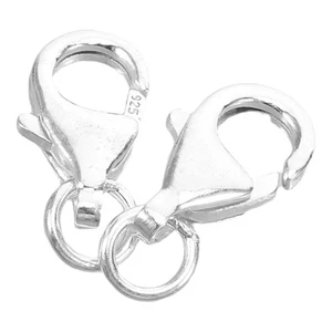 2 conectores de extremo para broches de joyería en capas para collar de pulsera - Imagen 1 de 12