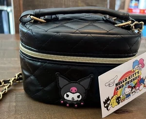 Sanrio Hello Kitty Kuromi PU Leather Shoulder Bag Mini Crossbody - Picture 1 of 8
