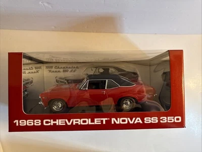 GMP Peach State 1968 Chevy Nova SS 350 Red 8024-1 1:18 Diecast Limited Edition - Image 1 of 4