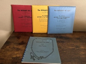 The Rosary-In-Art Visual Aid Project Book and Slides Set Canon Joseph Strugnell - Picture 1 of 8