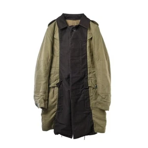 MIHARA YASUHIRO Military Jacke S Khaki Used Baumwolle Cargo Mantel 82101322 - Bild 1 von 10
