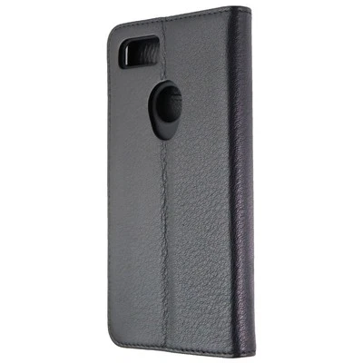 Case-Mate Wallet Folio In Vera Pelle Per Google Pixel 3 XL - Nero - Immagine 1 di 3