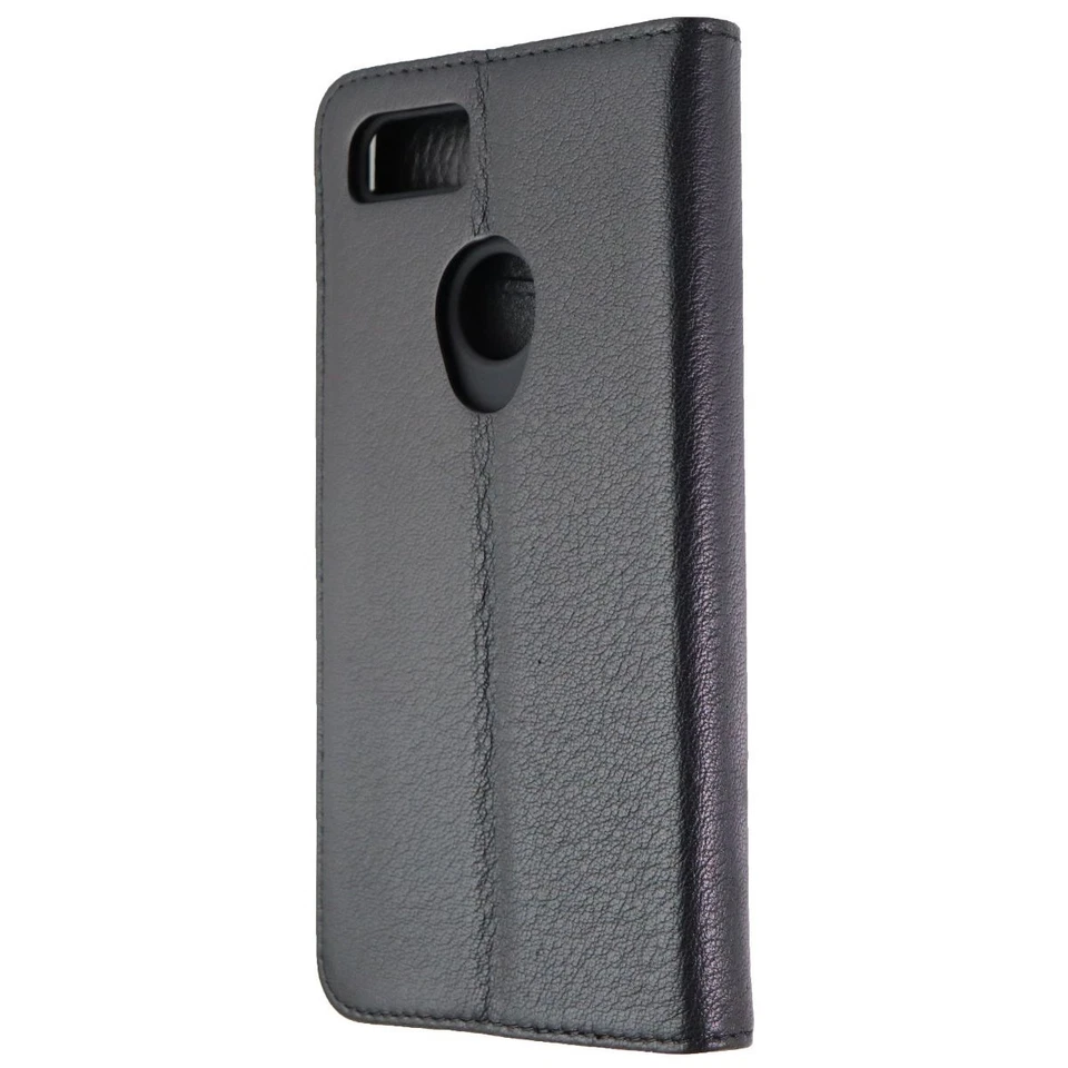 Case-Mate Wallet Folio In Vera Pelle Per Google Pixel 3 XL - Nero - Immagine 1 di 3