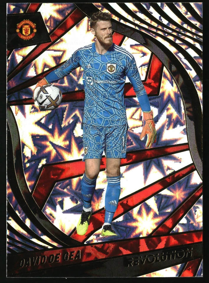 2022-23 Panini Revolution Premier League David De Gea Impact #178 - Image 1 of 2