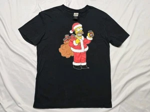 The Simpsons T-Shirt Homer Weihnachtsmann Weihnachten Duff Bier Herren Größe L - Bild 1 von 10