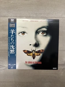 Silence of the Lambs Jonathan Demme Jodie Foster Japan Laserdisc PILF-7319 Obi - Picture 1 of 8