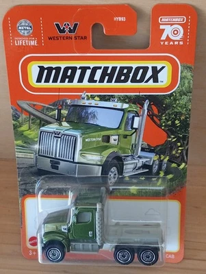 Matchbox Superfast / MB 1202 - Western Star 49X Day Cab - Green - Model Truck x1 - Image 1 of 4