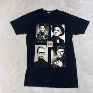 Vintage Depeche Mode T-Shirt Black Band Tee 90s Style Gr. M Honduras DM Tour - Bild 1 von 9