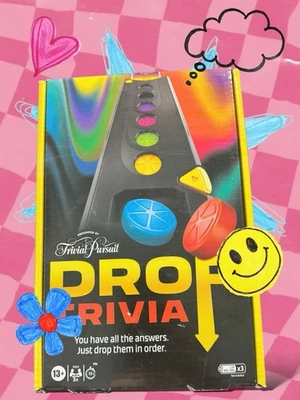 NEW Trivial Pursuit Drop Trivia Game | Electronic Party Game Hasbro - Image 1 of 4