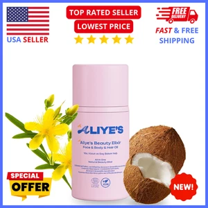 Organic Face & Body Oil – Vegan All-in-One Serum for Skin & Hair - Picture 1 of 10