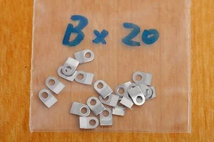 Case clamp mounting tab B (3.8x2.5mm) 20 pieces for ETA Valjoux movements - Picture 1 of 2