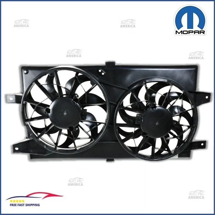 Conjunto de ventilador de refrigeración para Chrysler Sebring/Dodge Stratus 2001-2006 OEM Mopar Foto 1 de 1