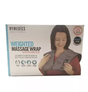 HoMedics 3,3 libbre impacco massaggio ponderato con calore lenitivo HCM-350HJ-2 NUOVO - Foto 1 di 8