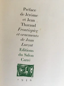 ROMAIN ROLLAND - Jean Lurçat. Pages de JOURNAL. 1946 - Imagen 1 de 7