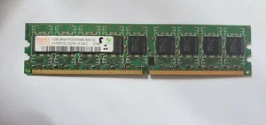 Hynix 2GB (2x 1GB) 2Rx8 PC2-5300E-555-12 HYMP512U72CP8-Y5 AB-C, MemTest86 Dell - Picture 1 of 2
