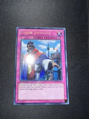 Yu-gi-oh! Ordine Imperiale Secret Rare 1edizione LCYW-IT178 - Immagine 1 di 2