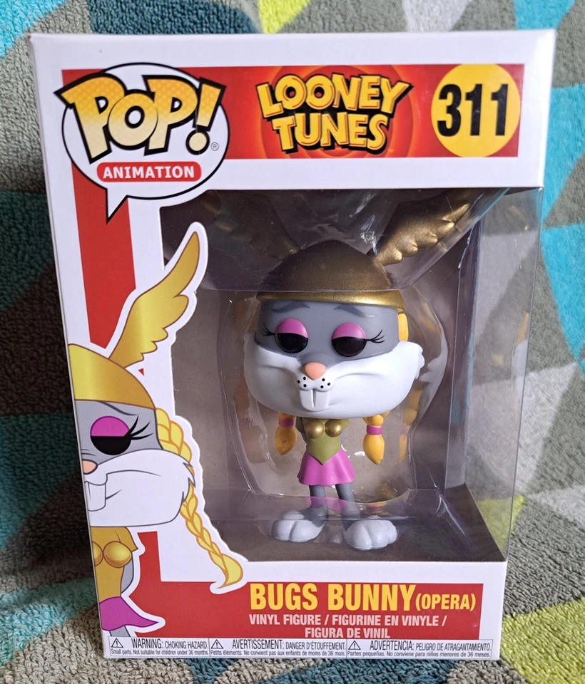 Bugs Bunny Pop 311 Opera - Looney Tunes Funko Pop! Vinyl 2017 Vaulted+Protector - Image 1 of 4