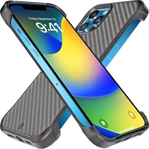 Phone Rebel - Flex Series Aramid Fiber Exposed Case For iPhone 12 Pro Max 12/Pro - Picture 1 of 19