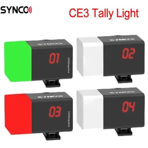 4x SYNCO Camera Eye CE3 Wireless Tally Light System 1000m Switcher Transmitter - Picture 1 of 9